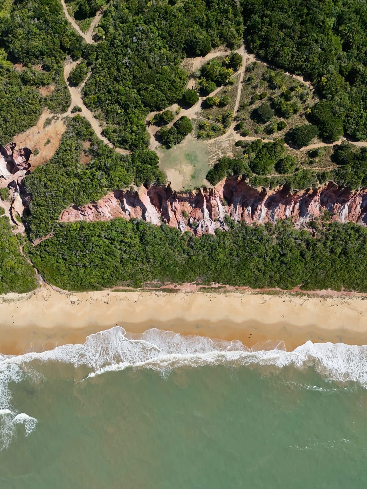 Barreira vermelha · Arraial d'Ajuda, BA