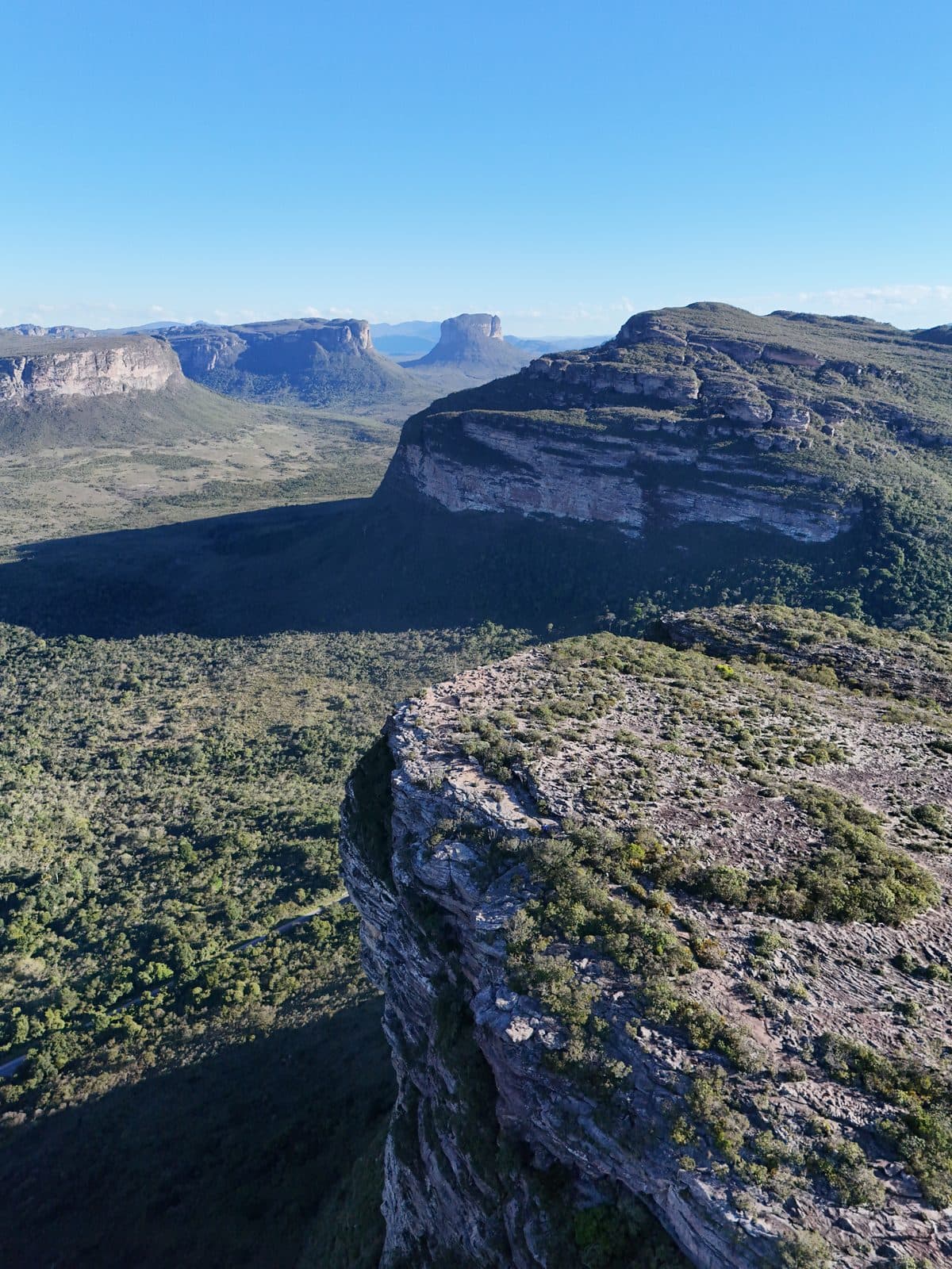 Mesas de pedra · Morro do Pai Inácio, BA